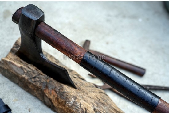 Viking Battle Axe | Hand-Forged 5160 Steel | EverestForge